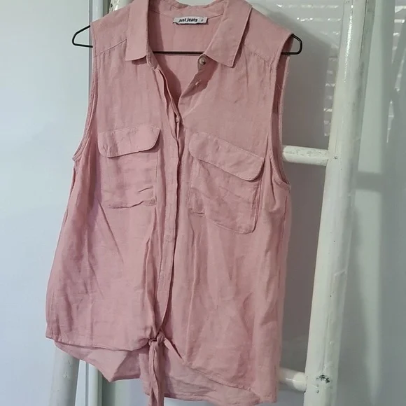 Just jeans tie up front tee 8 - Picture 2 of 3